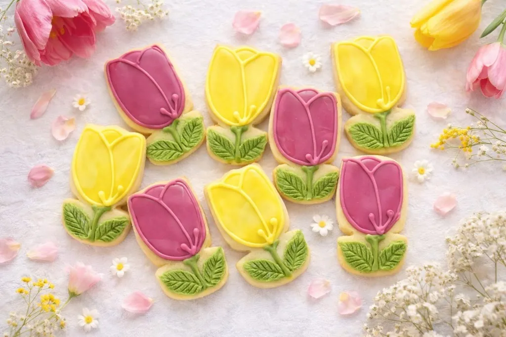 Biscuits croix de baptême