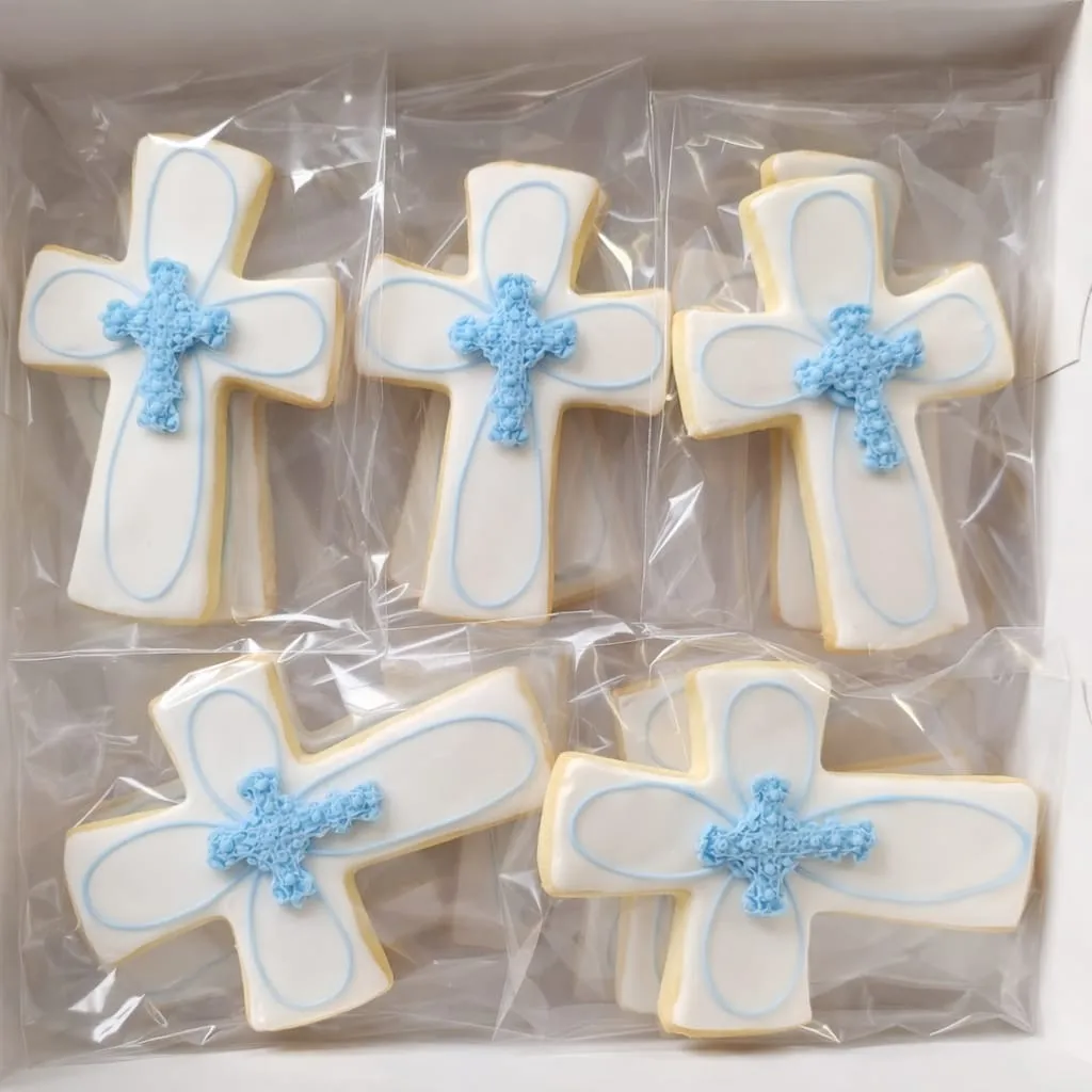 Biscuits tulipes roses et jaunes