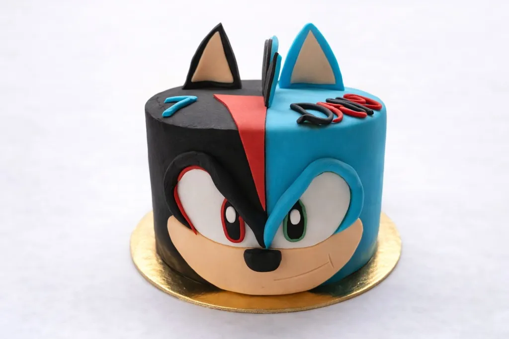 Gâteau Sonic