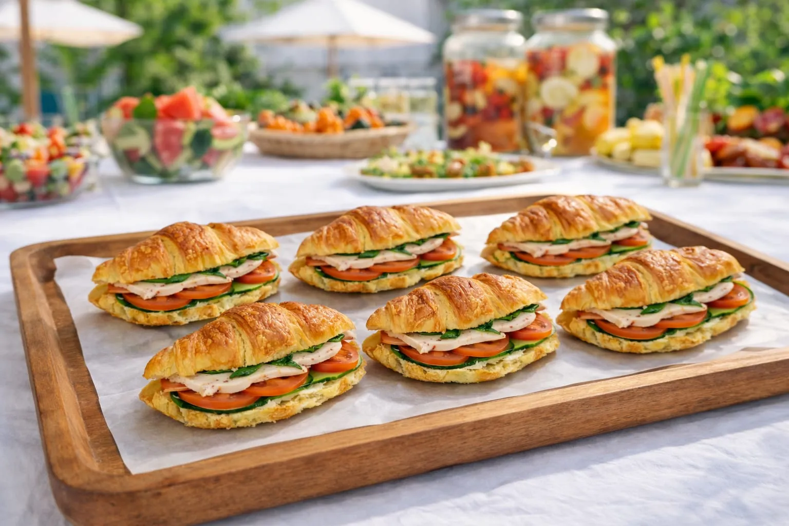 Croissants Salés Fourrés